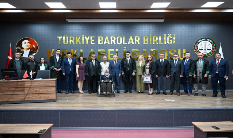 Vali Turan, Kırklareli Barosu’ndaki Yemin ve Ruhsat Törenine Katıldı