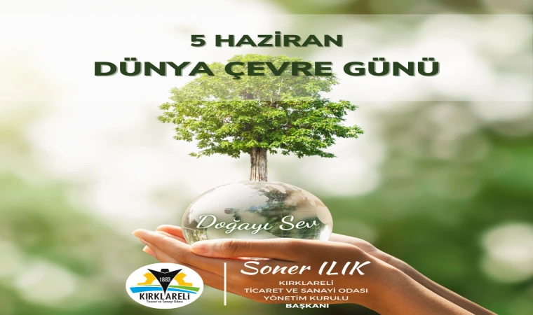 Yeşil bir gelecek için bugünden harekete geçmeliyiz”