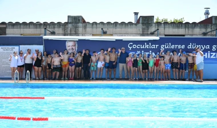 Başkan Gerenli’den Çocuk Eğitim Havuzu’na ziyaret