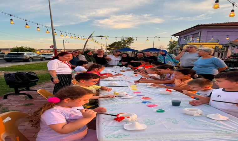 Üreten Kadın Meydanı’nda ‘Dekoratif Obje Boyama’ etkinliği