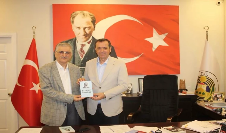 YARD. DOÇ. DR. CEVDET ŞANLI'DAN BAŞKAN ERCAN ÖZALP'E ZİYARET