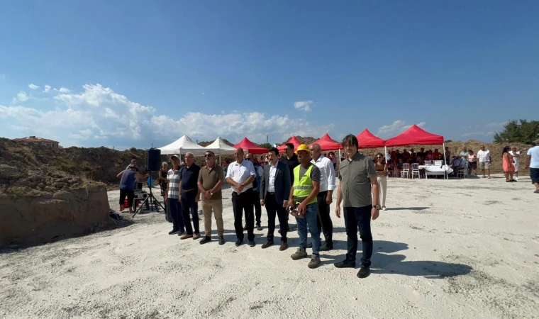 ENEZ’DE CEM EVİ HEYECANI: CEM EVİ TEMELİ TÖRENLE ATILDI