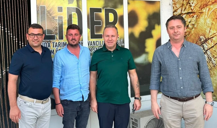 Kırklareli TSO Heyeti, Lider Tarım Yönetim Kurulu Başkanı Mehmet Tüzer’e “Taziye Ziyareti”nde Bulundu