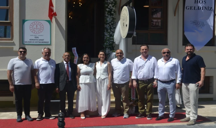 Kırklareli TSO Meclis Başkanı İsmail Hakkı Özsan, “Konakta Sanat Gelişim Eğitim Merkezi”nin Açılış Törenine Katıldı