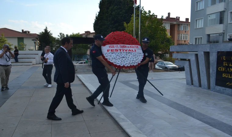 VİZE’DE 17. TARİH VE KÜLTÜR FESTİVALİ COŞKUSU BAŞLADI