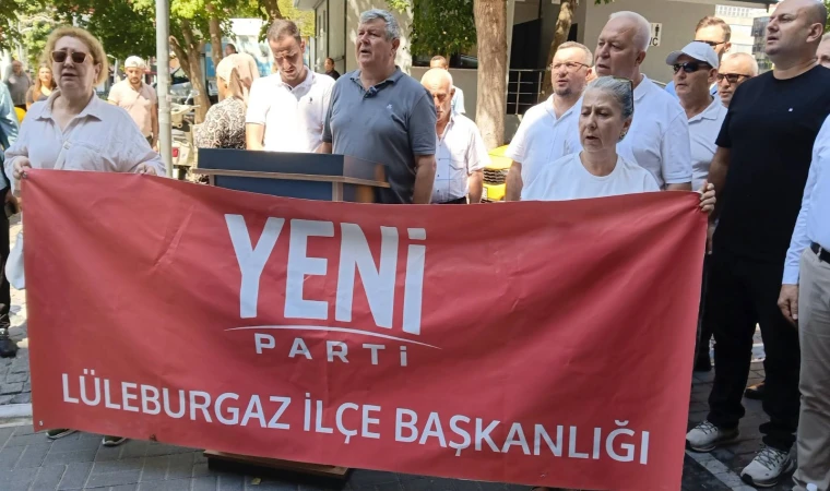 YENİ Parti'den  Lüleburgaz’da Miting Gibi  Toplantı