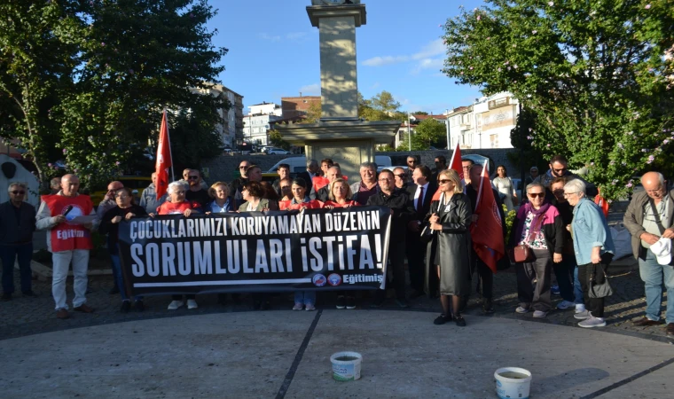 "ÇOCUKLARIMIZI KORUYAMAYAN DÜZENİN, SORUMLULARI İSTİFA"