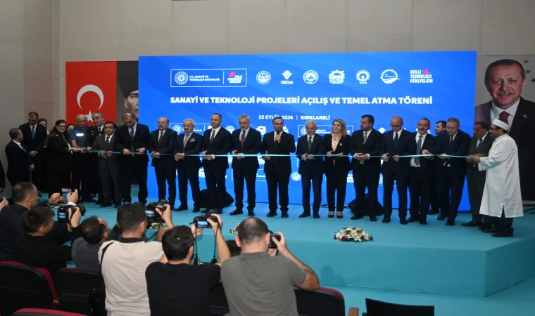 Kırklareli TSO Başkanı Soner Ilık, “Sanayi ve Teknoloji Projeleri Açılış ve Temel Atma Töreni”ne Katıldı