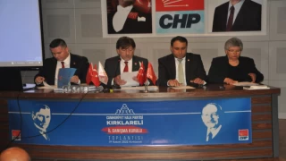 CHP İL DANIŞMA KURULU TOPLANTISI YAPILDI