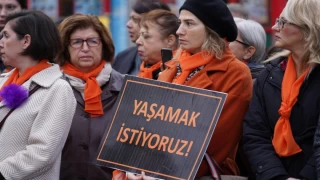 Kadınlar şiddete karşı tek ses!