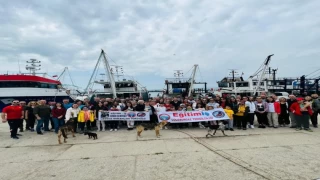 EĞİTİM İŞ'TEN MERHUM ERKİN ŞENYİĞİT ANISINA GEZİ