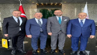 Kırklareli TSO Başkanı Soner Ilık, Ticaret Bakan Yardımcıları ile Dereköy Sınır Kapısı’nı görüştü