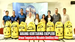 Arama Kurtarma Ekibi Artık Orman Yangınlarıyla Mücadele Gönüllüsü