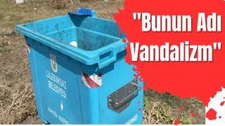 "Bunun Adı Vandalizm"