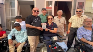 DİNKLER'DEN KAHRAMAN'A ZİYARET