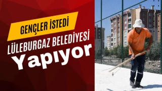 Gençler İstedi Lüleburgaz Belediyesi Yapıyor