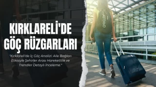 Kırklareli'de Göç Rüzgarları