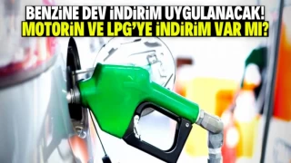 "Benzine Büyük İndirim: Motorin ve LPG Fiyatlarına Dokunulmuyor!"