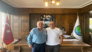 BERBEROĞLU'NDAN BAŞKAN TAHİR IŞIK’A ZİYARET