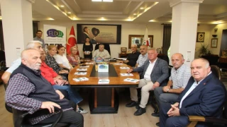 KESİMOĞLU MUHTARLARLA BULUŞTU