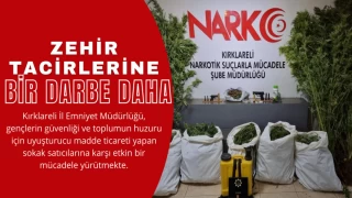 Zehir Tacirlerine Bir Darbe Daha