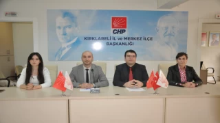 CHP DE EŞ ZAMANLI BASIN AÇIKLAMASI