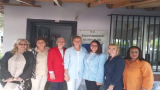 İYİ PARTİ'DEN MUHTARLARA ZİYARET
