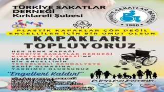 TSD'DEN PLASTİK KAPAK TOPLAMA KAMPANYASI