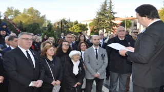 10 KASIM'DA KIRKLARELİ'NDE HAYAT DURDU