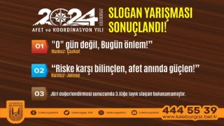 2024 AFET VE KOORDİNASYON YILI SLOGAN YARIŞMASI SONUÇLANDI