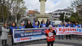 YÖNETİCİLERİN RİYAKARCA ÖVGÜLERİNİ DEĞİL, HAKLARIMIZI İSTİYORUZ; ALACAĞIZ