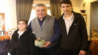 BİLAL YAPICI ÖZEL EĞİTİM MESLEK OKULU'NDAN BAŞKAN KESİMOĞLU'NA ZİYARET