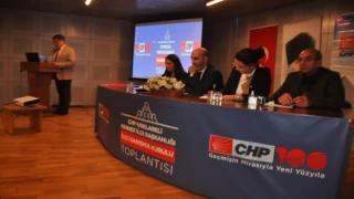 CHP MERKEZ İLÇE DANIŞMA KURULU TOPLANTISI YAPILDI