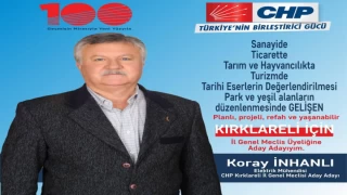 İNHANLI: PROJELERİMLE HİZMET ETMEK İÇİN ADAYIM