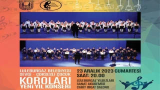 LÜLEBURGAZ BELEDİYESİ KOROLARINDAN YENİ YIL KONSERLERİ