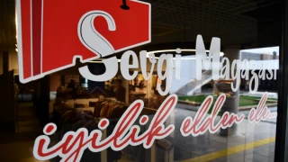 SEVGİ MAĞAZASI'NDA "İYİLİK ELDEN ELE " YAYILIYOR