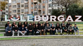 ÜNİVERSİTELİ BİSİKLET SEVENLER'DEN LÜLEBURGAZ TURU