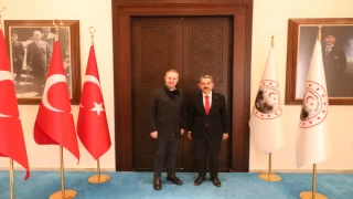 Kırklareli TSO Başkanı Ilık Kırklareli Valisi Birol Ekici’yi ziyaret etti