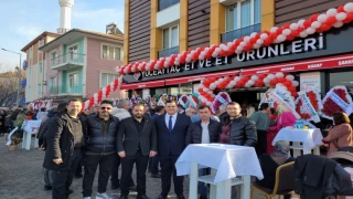 KIRKLARELİ TSO YÜCE AYTAÇ ET VE ET ÜRÜNLERİ'NİN YENİ ŞUBESİNİN AÇILIŞINA KATILDI