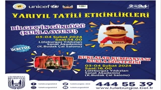 LÜLEBURGAZ BELEDİYESİ'NDEN DOLU DOLU YARIYIL ETKİNLİKLERİ