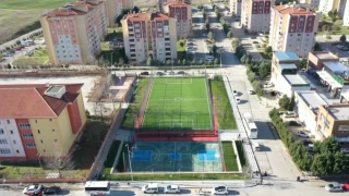 LÜLEBURGAZ BELEDİYESİ 'NİN YENİ SPOR ALANI TAMAMLANDI