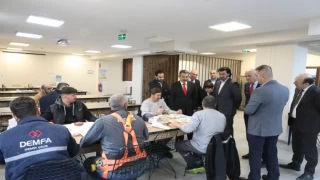 Vali Birol Ekici, Evrensekiz OSB’de fabrika ziyaretinde bulundu…