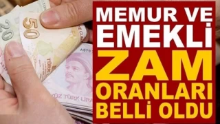 Zam Oranları Belli Oldu