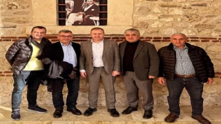 Kırklareli TSO Başkanı Soner Ilık, Kırklareli Ziraat Odası Başkanı Ekrem Şaylan’ı ağırladı