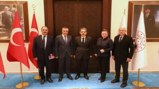Vali Birol Ekici'ye ziyaret...