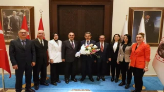 Vergi Haftası münasebetiyle Vali  Birol Ekici'ye ziyaret.