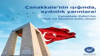 Çanakkale Zaferi'nin 109. yıl dönümü kutlu olsun!