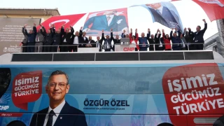 CHP GENEL BAŞKANI ÖZGÜR ÖZEL KIRKLARELİ'NE GELDİ.