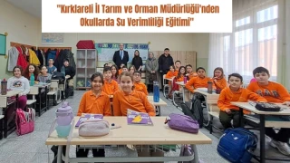 "Kırklareli İl Tarım ve Orman Müdürlüğü'nden Okullarda Su Verimliliği Eğitimi"