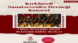 Kırklareli Sanatseverler Derneği Konseri